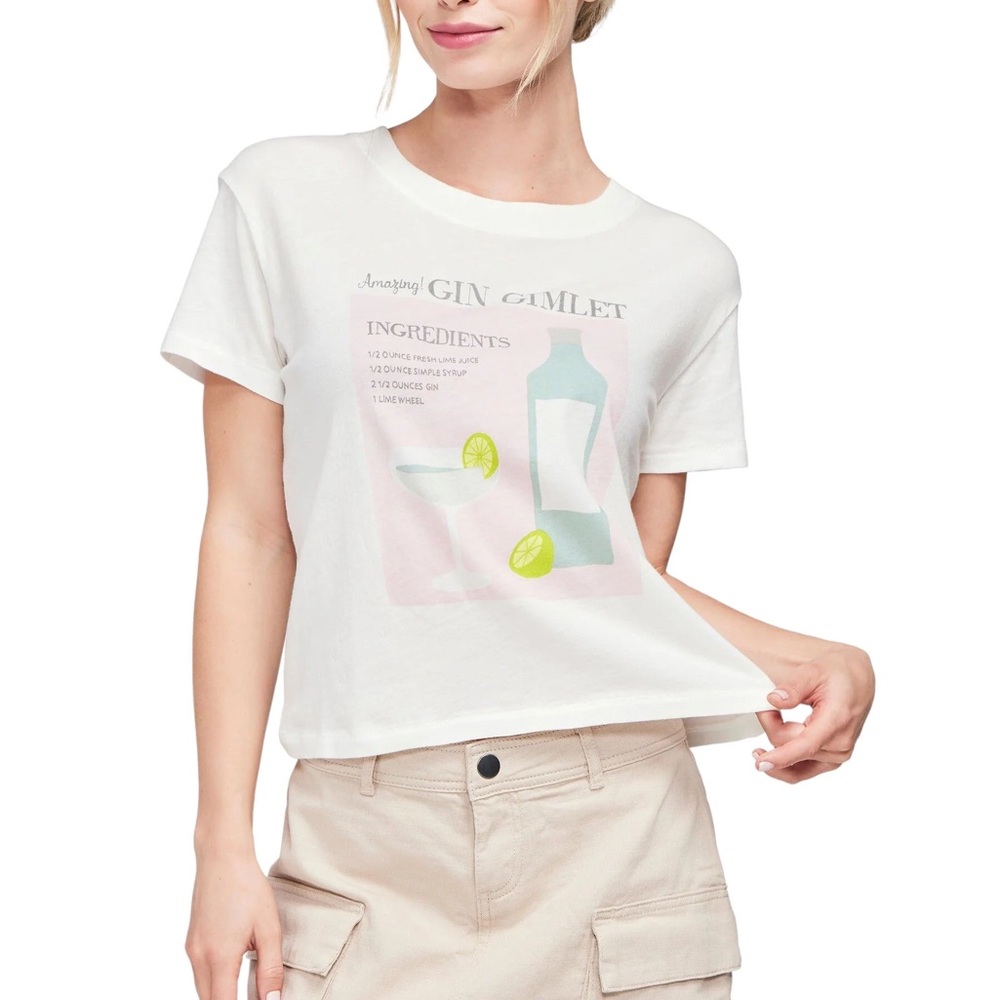 Wildfox Gin Gimlet Charlie Tee